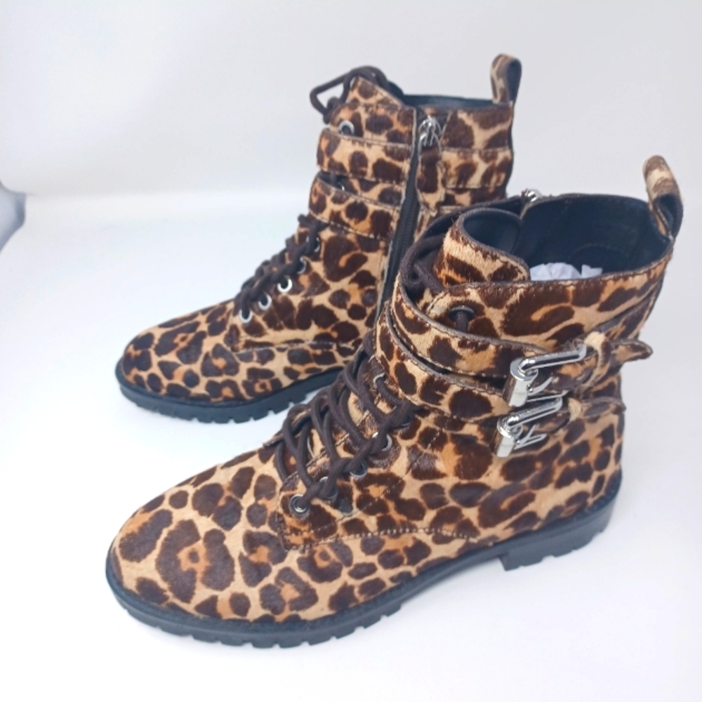 Rebecca Minkoff size 7.5 Cow Fur Boots